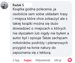 Mazurska Pętla Rowerowa. Recenzja czytelnika – zrzut ekranu