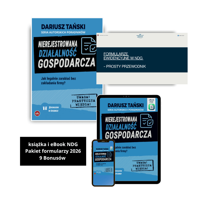 	Poradnik i formularze NDG (książka + ebook)