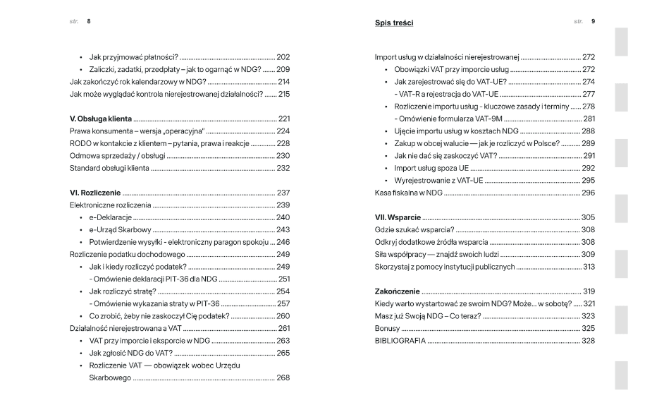 Zestaw Nierejestrowana Działalność Gospodarcza. Podgląd książki - strona 3