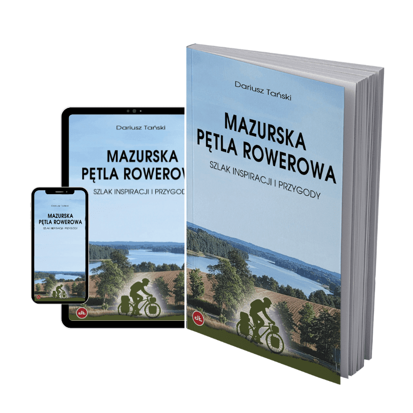 Zestaw Mazurska Pętla Rowerowa – książka i ePRZEWODNIK
