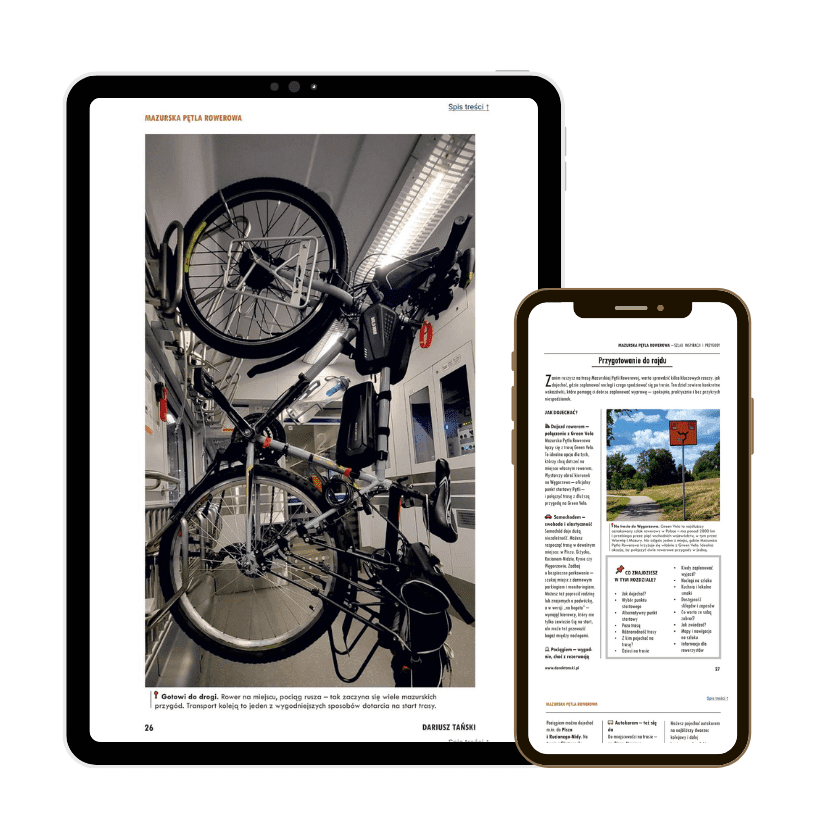 ePRZEWODNIK Mazurska Pętla Rowerowa. Przykładowe strony