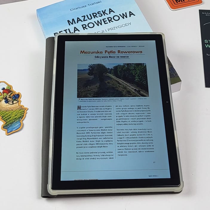 Wnętrze ePRZEWODNIKA Mazurska Pętla Rowerowa